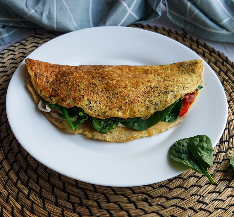 najlepszy keto omlet przepis dieta ketogeniczna jadietetyk